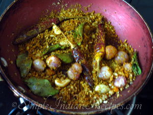 Fish Curry with Roasted Coconut Preparation Steps