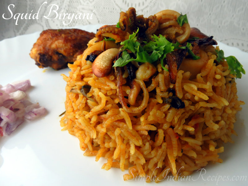 Squid Biryani