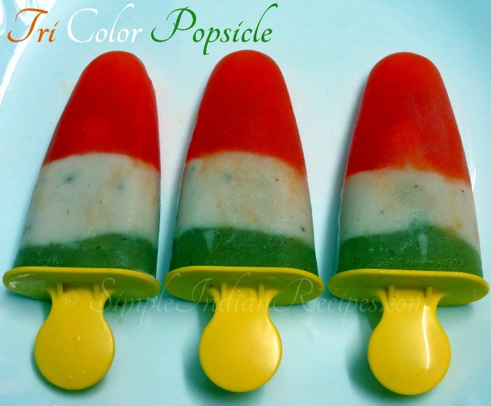 Tri Color Popsicle
