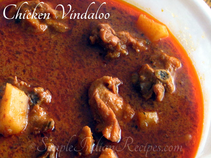 Spicy Chicken Vindaloo