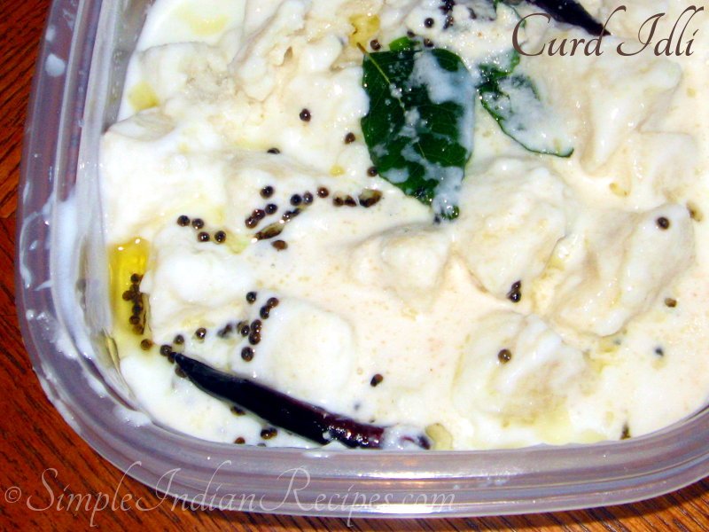Curd Idli