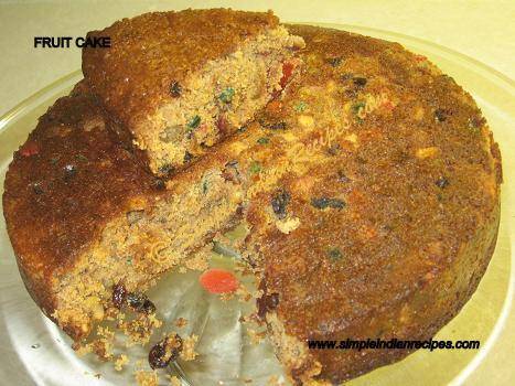 Indian Fruit Cake Kerala Style