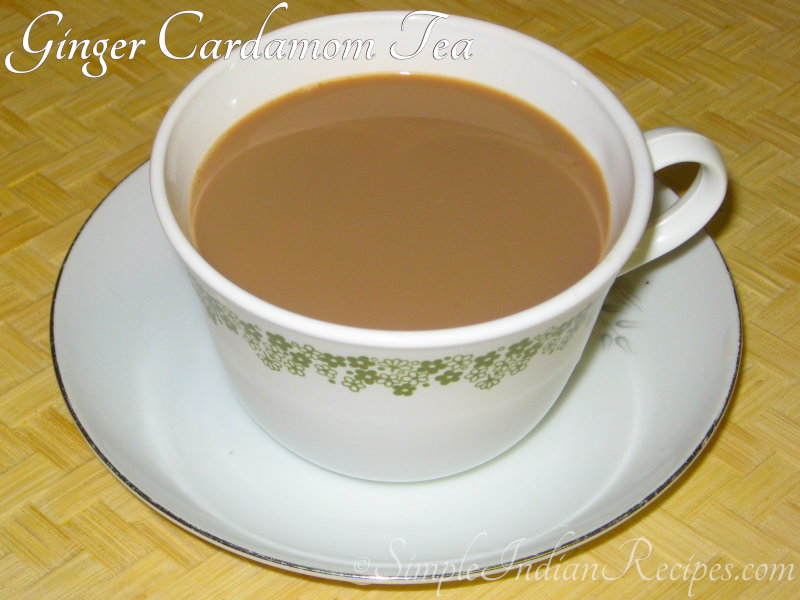 Ginger Cardamom Tea