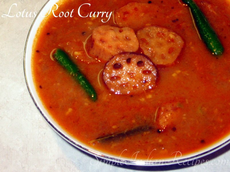 lotus root curry