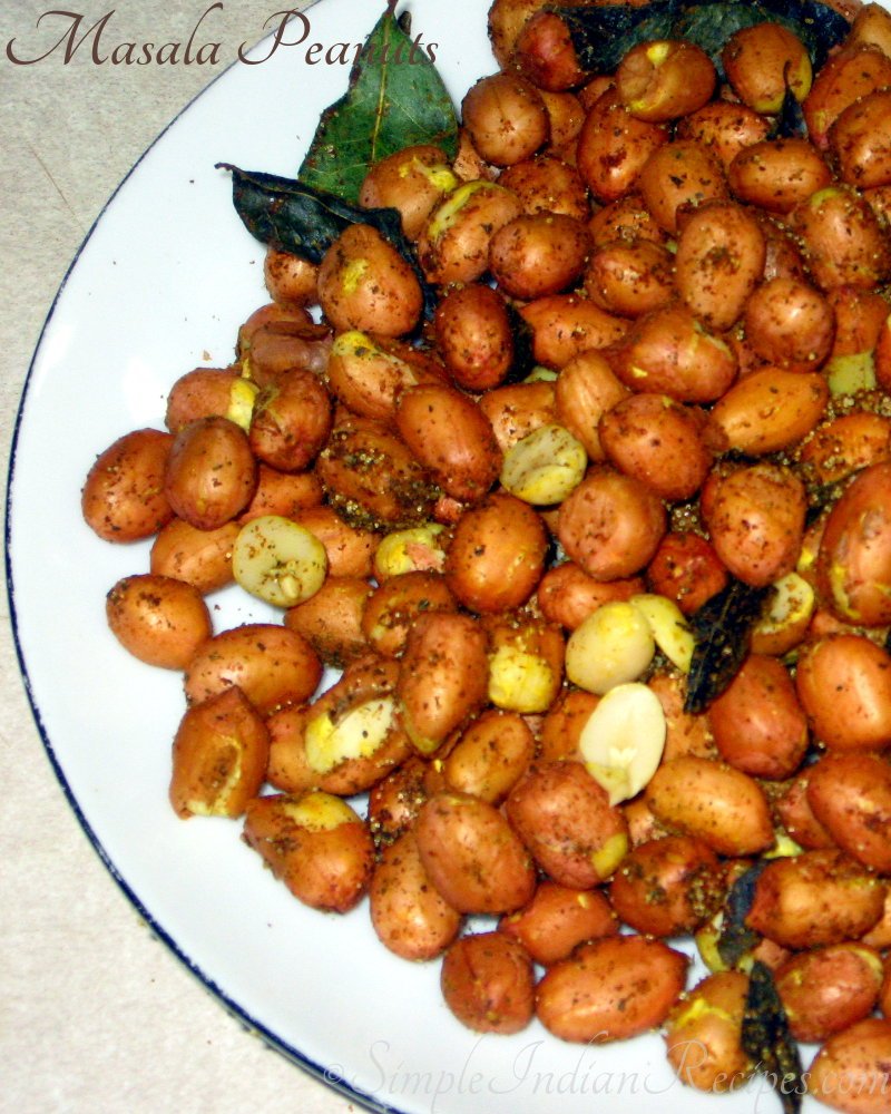 spicy masala peanuts