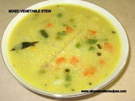 mixed vegetable stew