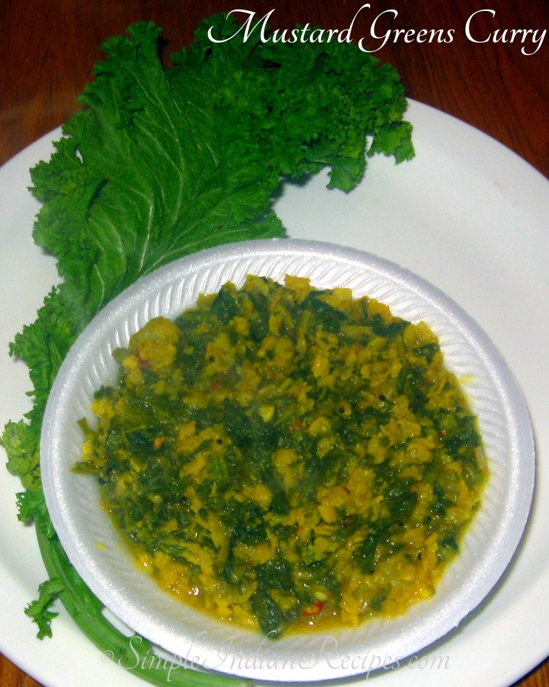 Mustard Greens Curry