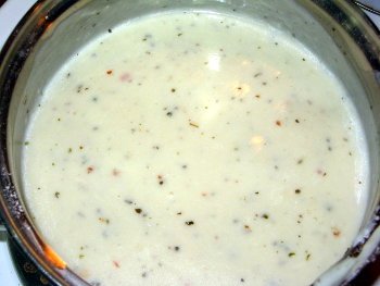 Alfredo Sauce For Spinach Pizza